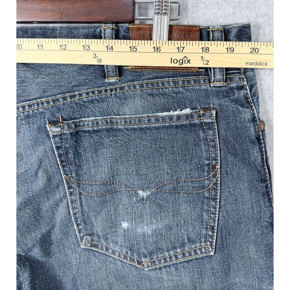 Vintage 90s Polo Ralph Jeans Lauren Mens 38x30 (Fits 39x30) Denim Straight Leg - Picture 4 of 9